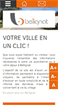 Mobile Screenshot of bellignat.fr