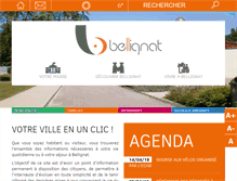 Tablet Screenshot of bellignat.fr